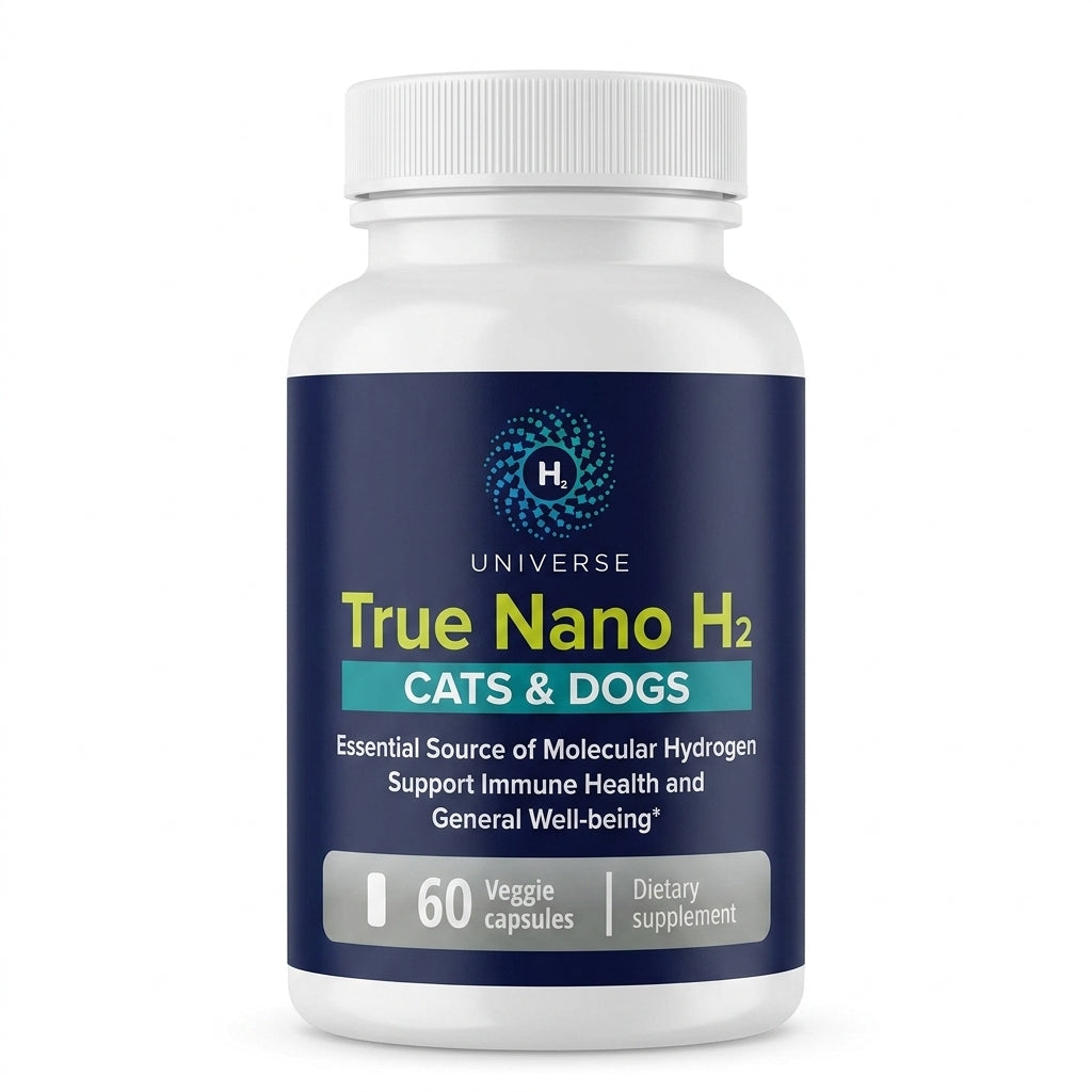 True Nano H₂ for Cats & Dogs — 60 Veggie Capsules