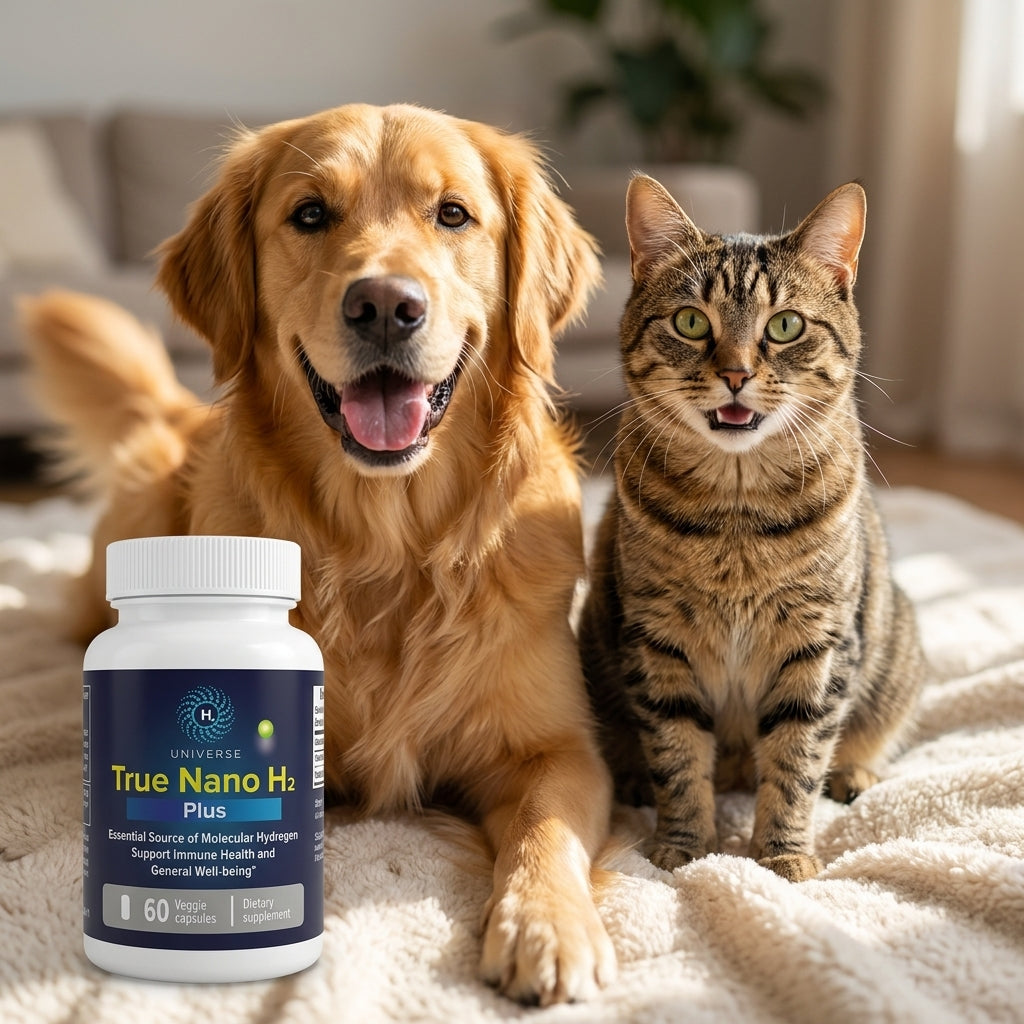 True Nano H₂ for Cats & Dogs — 60 Veggie Capsules